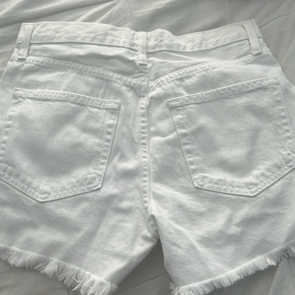 Just Black Denim White Shorts - Picture 2 of 5